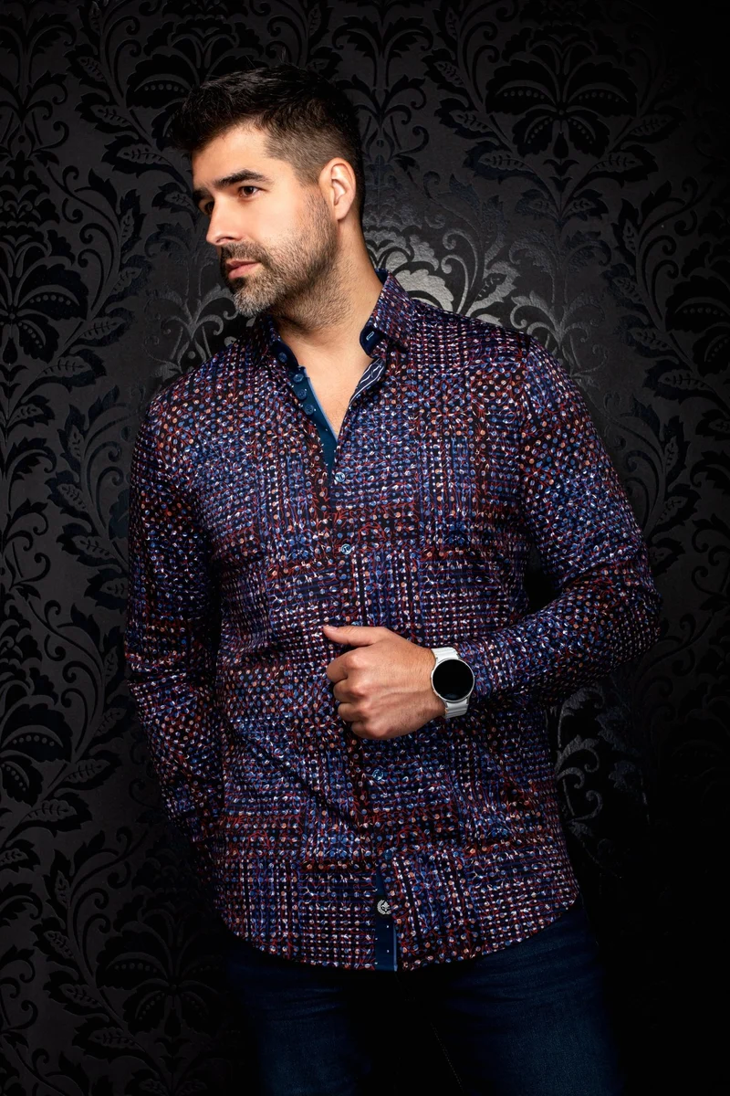 CHEMISE | PRAGUE, Navy