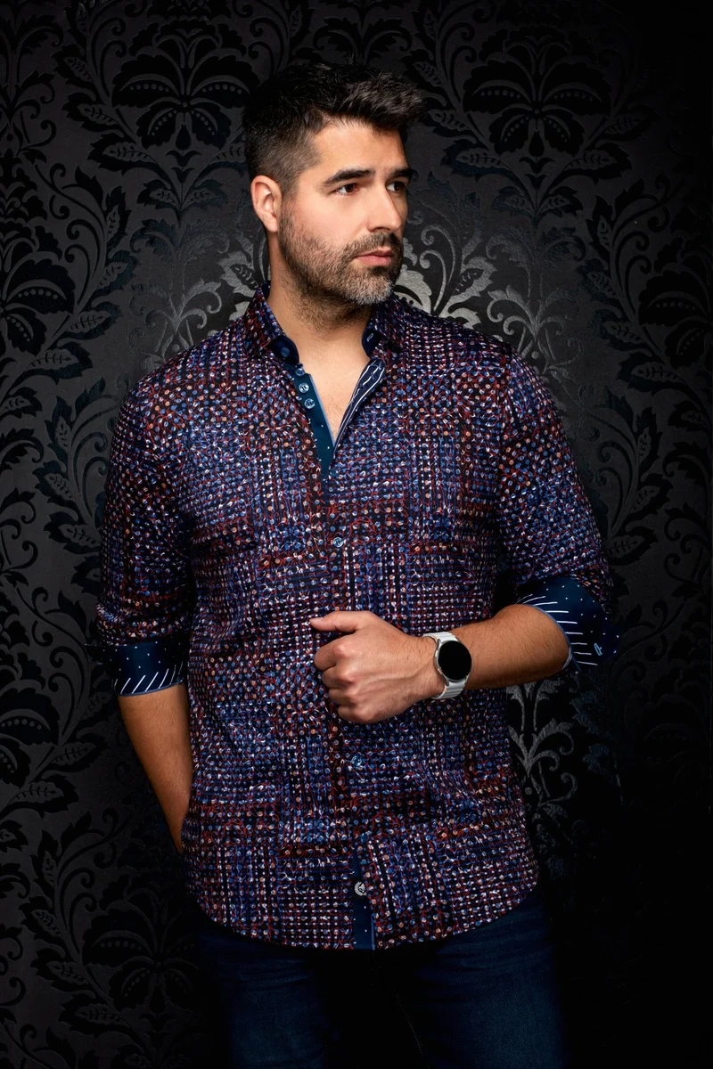 CHEMISE | PRAGUE, Navy