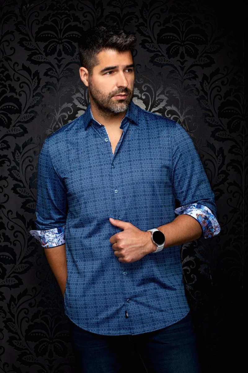 CHEMISE | RANCHO, Navy
