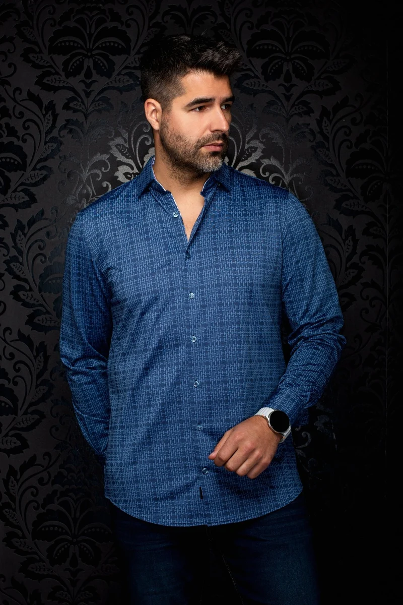 CHEMISE | RANCHO, Navy