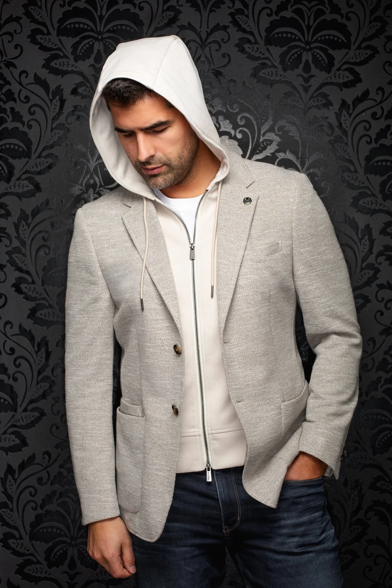 VESTON | NOAH-HOOD, Beige