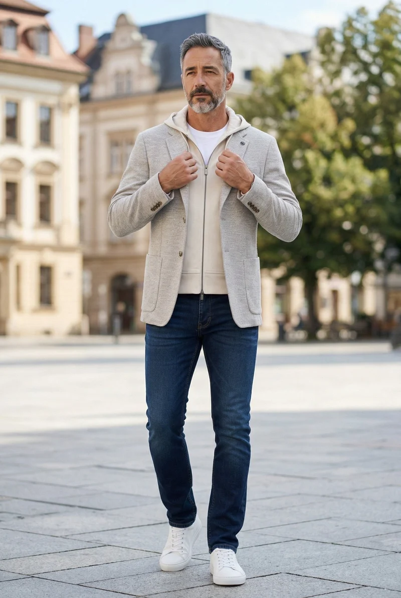 VESTON | NOAH-HOOD, Beige
