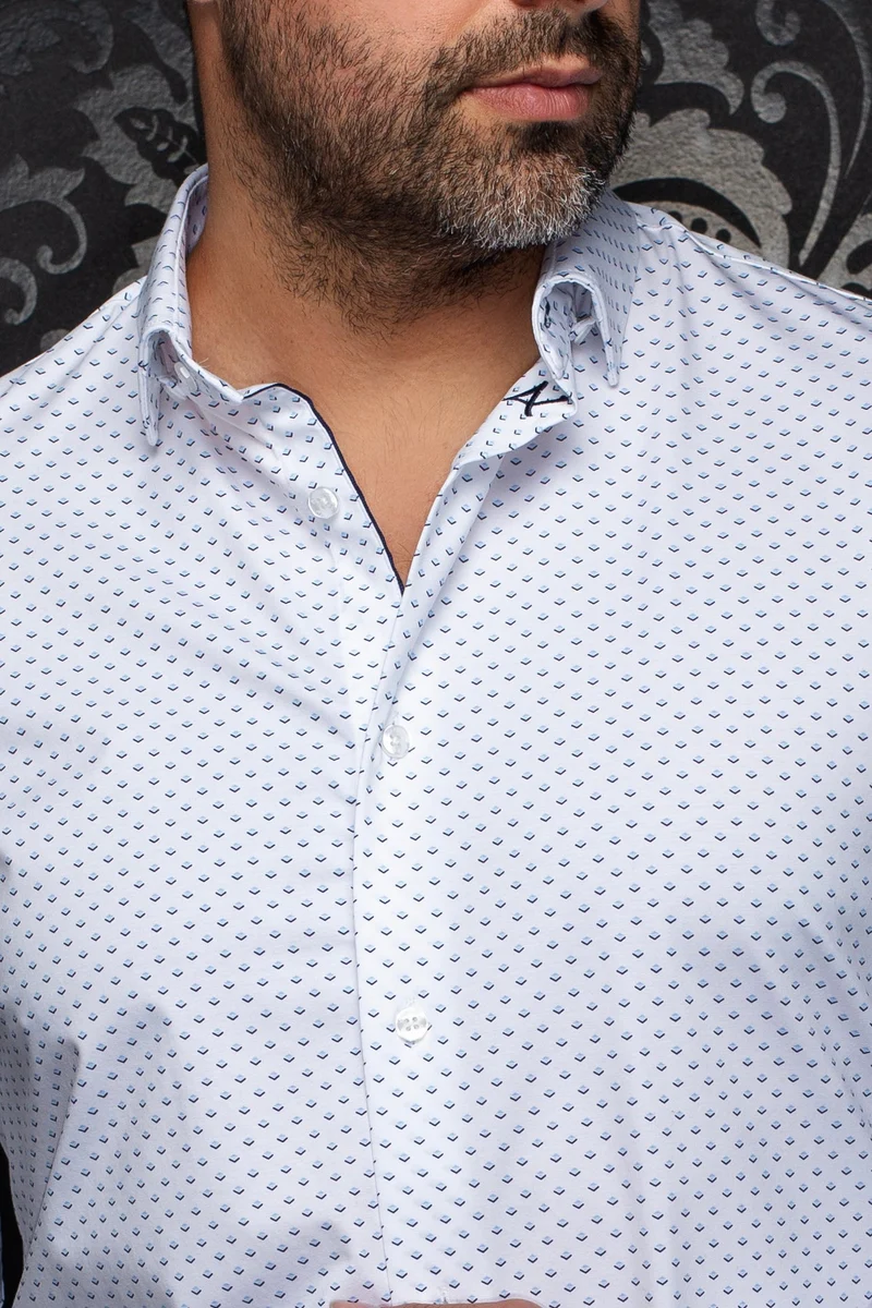 Chemise | ALEXANDER-FAN, White Light Blue