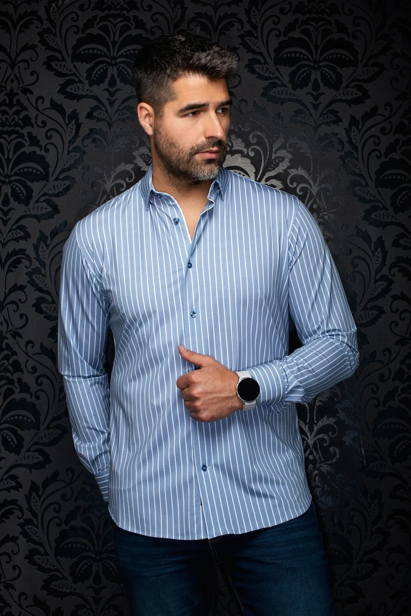 CHEMISE | ALEXANDER MSP, Blue