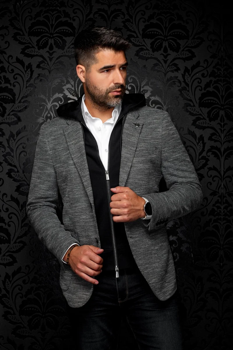 VESTON | NOAH-HOOD, Black