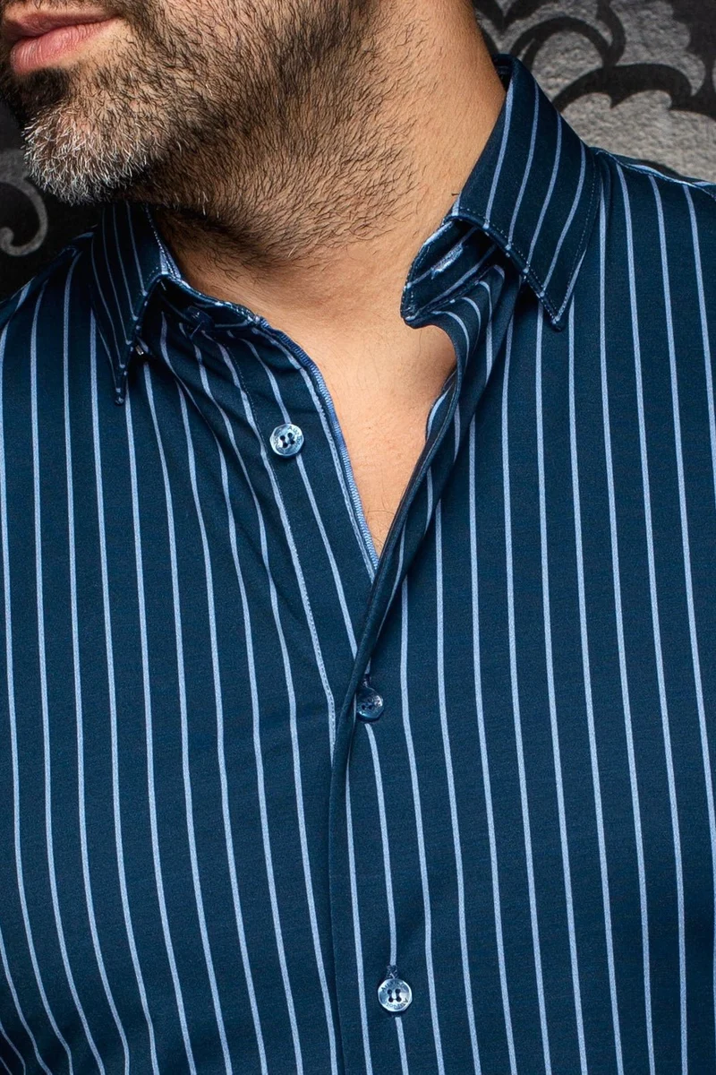 CHEMISE | ALEXANDER MSP, Navy Denim