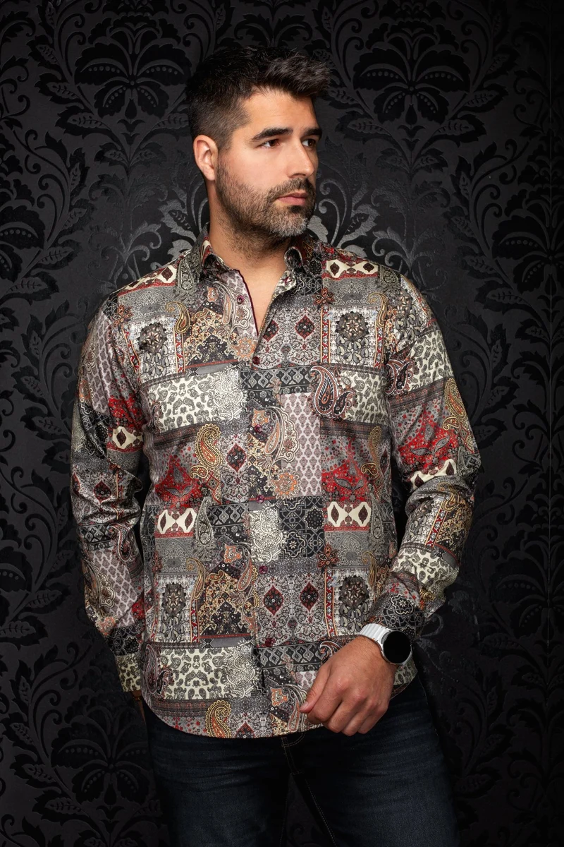 CHEMISE | TITAN, Grey Orange