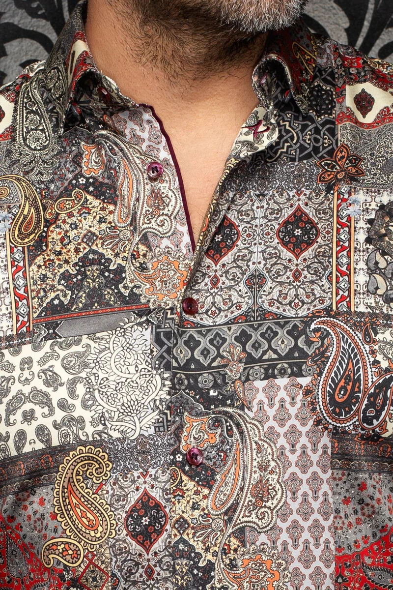 CHEMISE | TITAN, Grey Orange