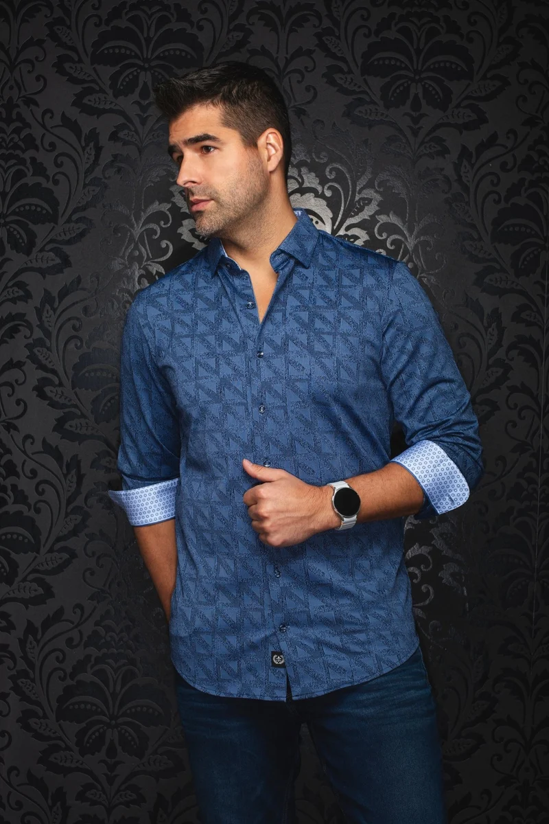 CHEMISE | YUCCA, Navy