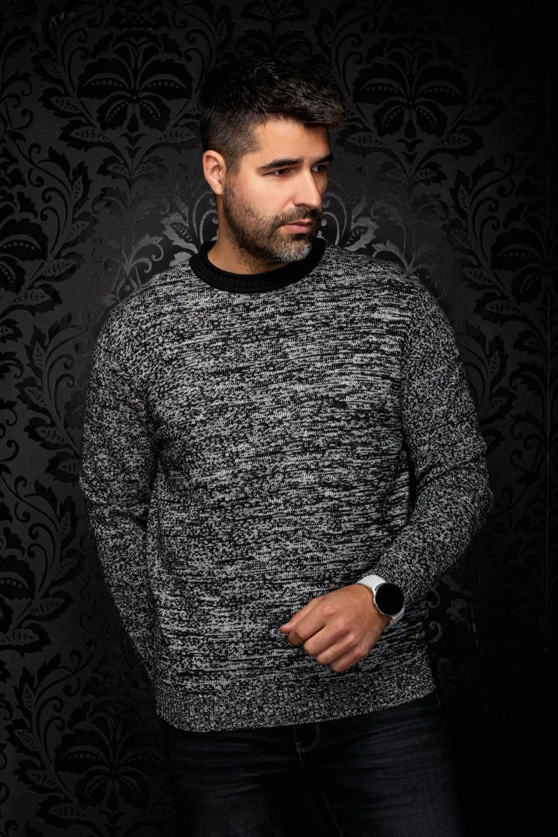 CHANDAIL CACHEMIRE | OUDAH, Black White