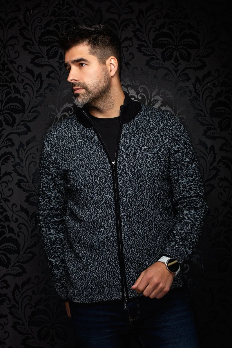 CHANDAIL CACHEMIRE | DOPPER, Black Blue