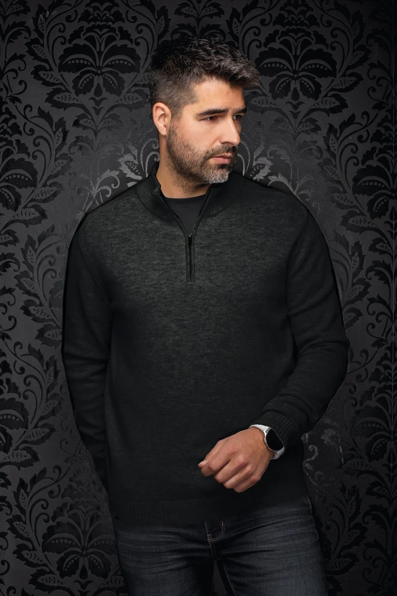 CHANDAIL CACHEMIRE | MEADOWVALE, Black