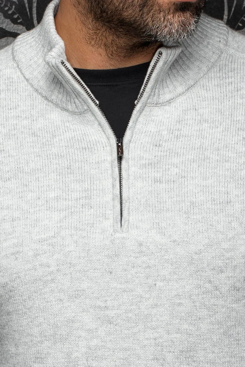 CHANDAIL CACHEMIRE | MEADOWVALE, Light grey