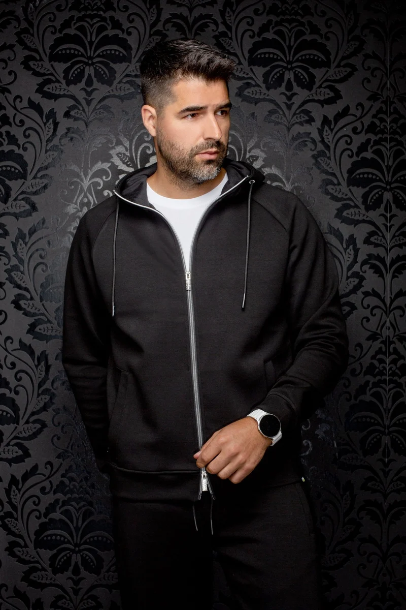 VESTE SPORT | HERMAN, Black