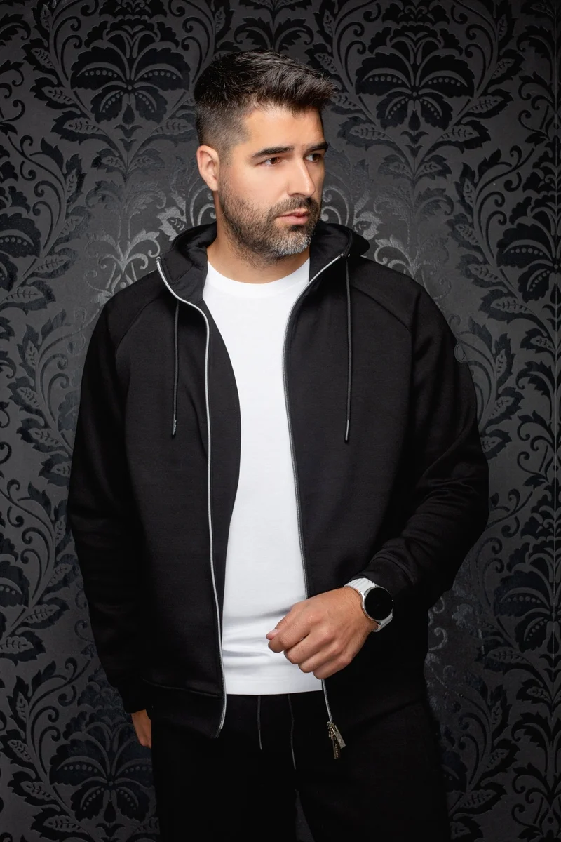 VESTE SPORT | HERMAN, Black