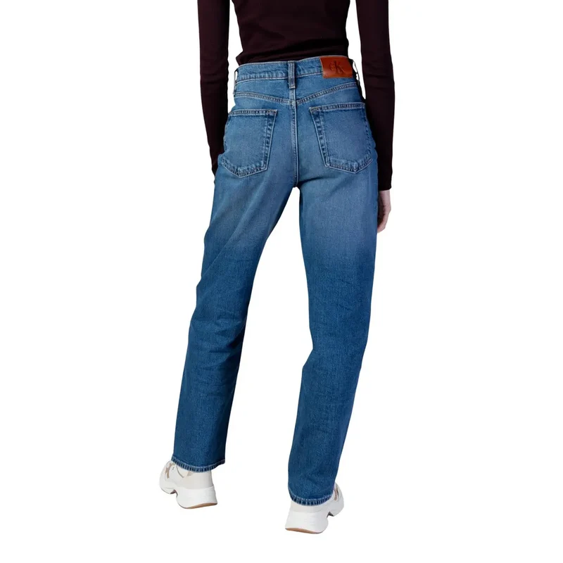 Calvin Klein Jean en denim bleu clair pour femme, en coton