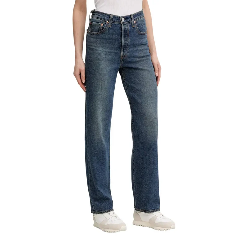 Jean Levi's pour femme, bleu denim coton, coupe classique