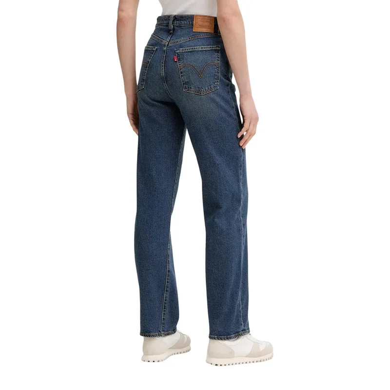 Jean Levi's pour femme, bleu denim coton, coupe classique