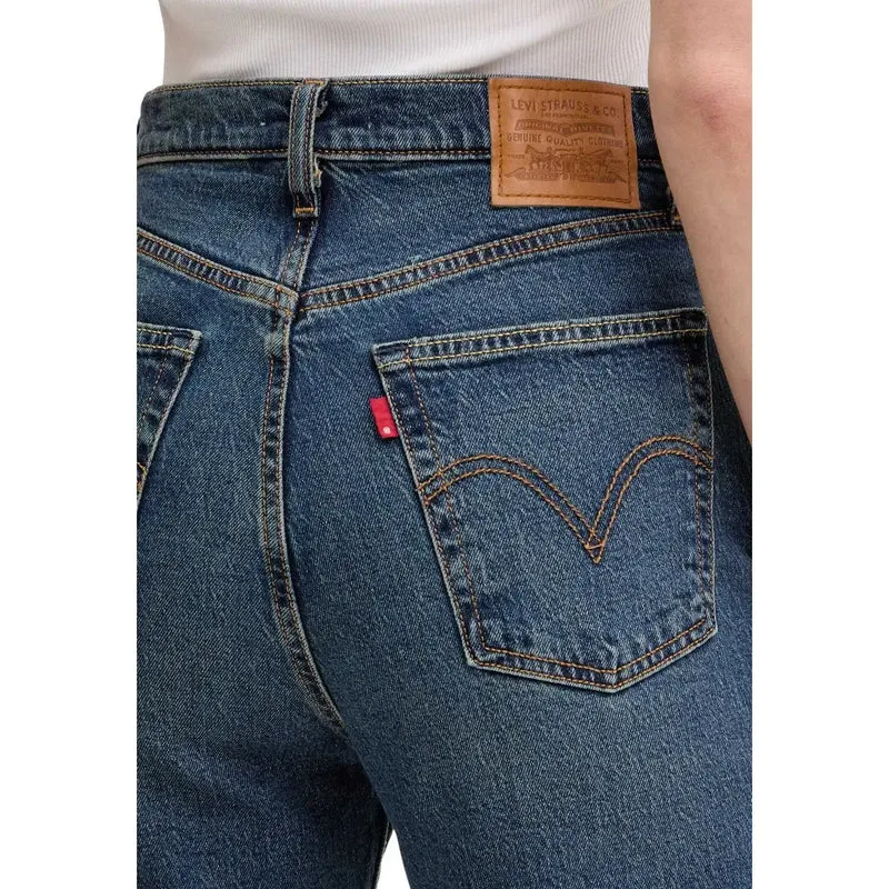 Jean Levi's pour femme, bleu denim coton, coupe classique