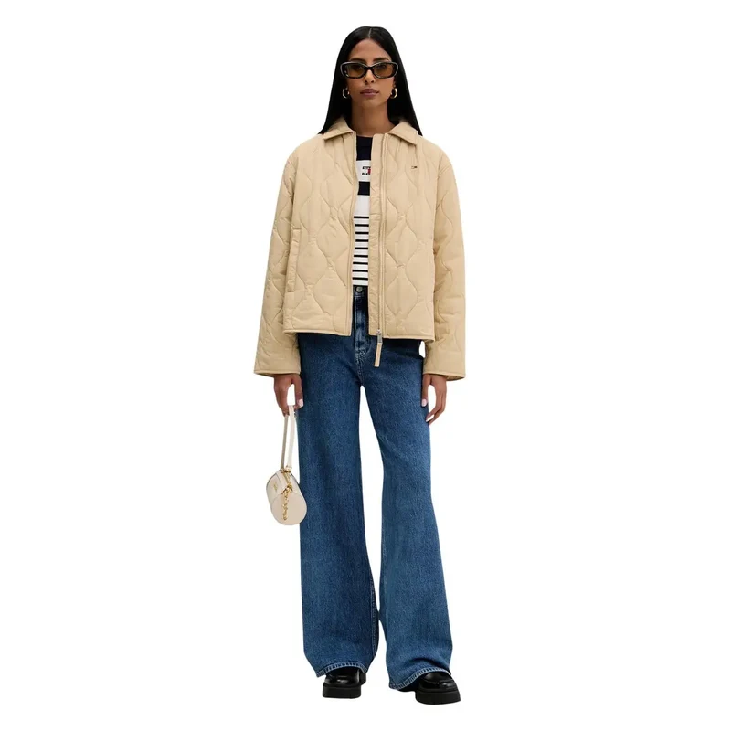 Tommy Hilfiger Jean large pour femme en coton bleu clair