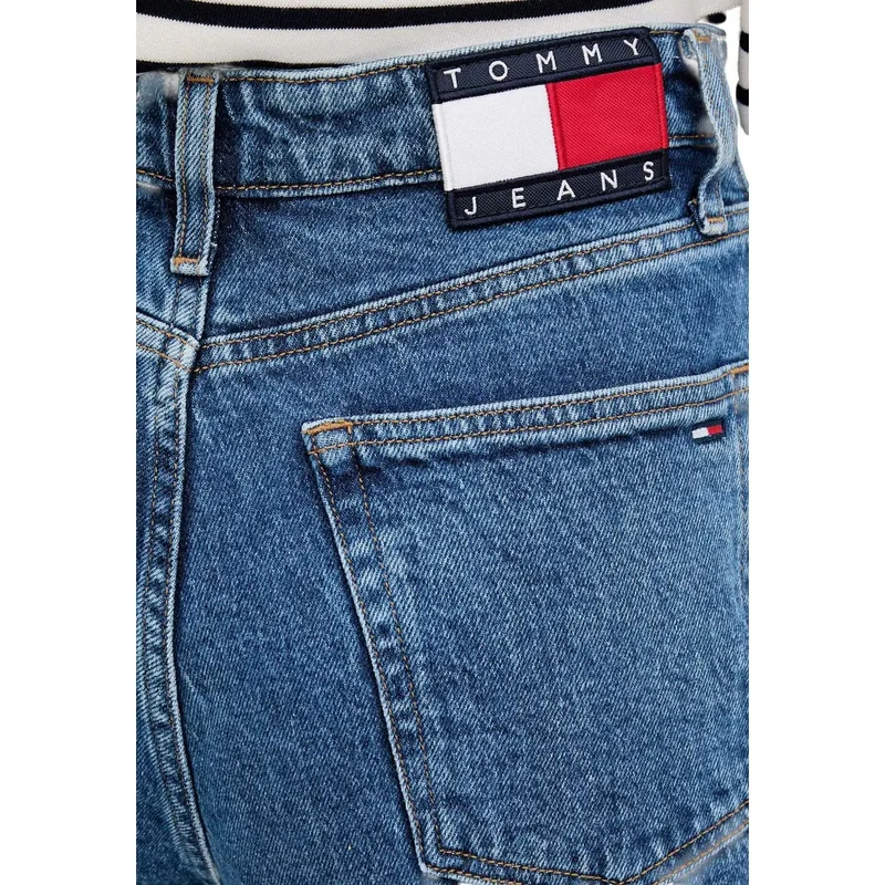 Tommy Hilfiger Jean large pour femme en coton bleu clair