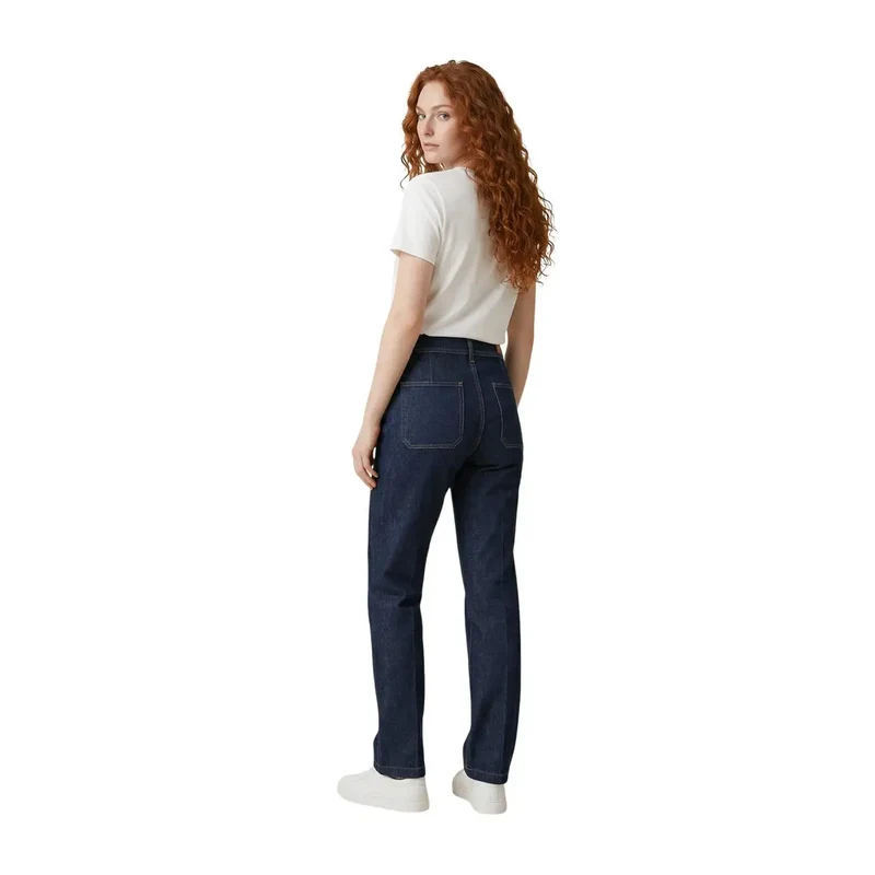Jean en denim bleu pour femme Replay avec poches avant