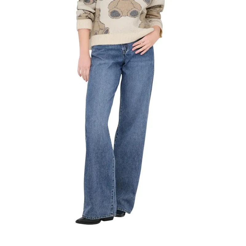 Only Jeans bleus en coton bio pour femmes