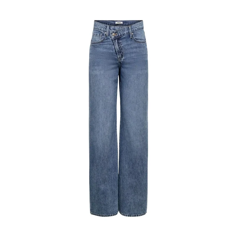 Only Jeans bleus en coton bio pour femmes
