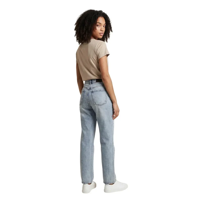 Armani Exchange Jean en coton lyocell bleu clair pour femme