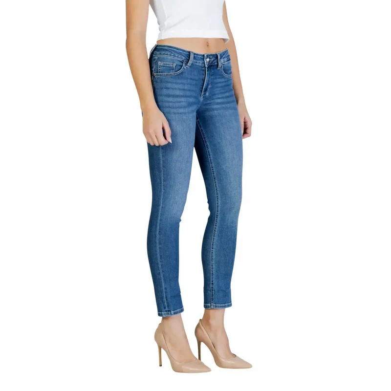 Liu Jo Jean en denim bleu en coton mélangé pour femme