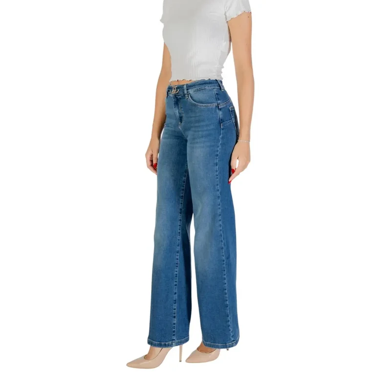 Liu Jo Jean en denim bleu pour femme, mélange de coton