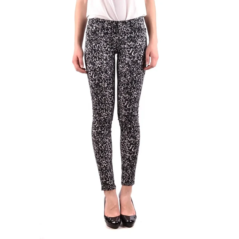Jean en coton noir stretch pour femme Michael Kors