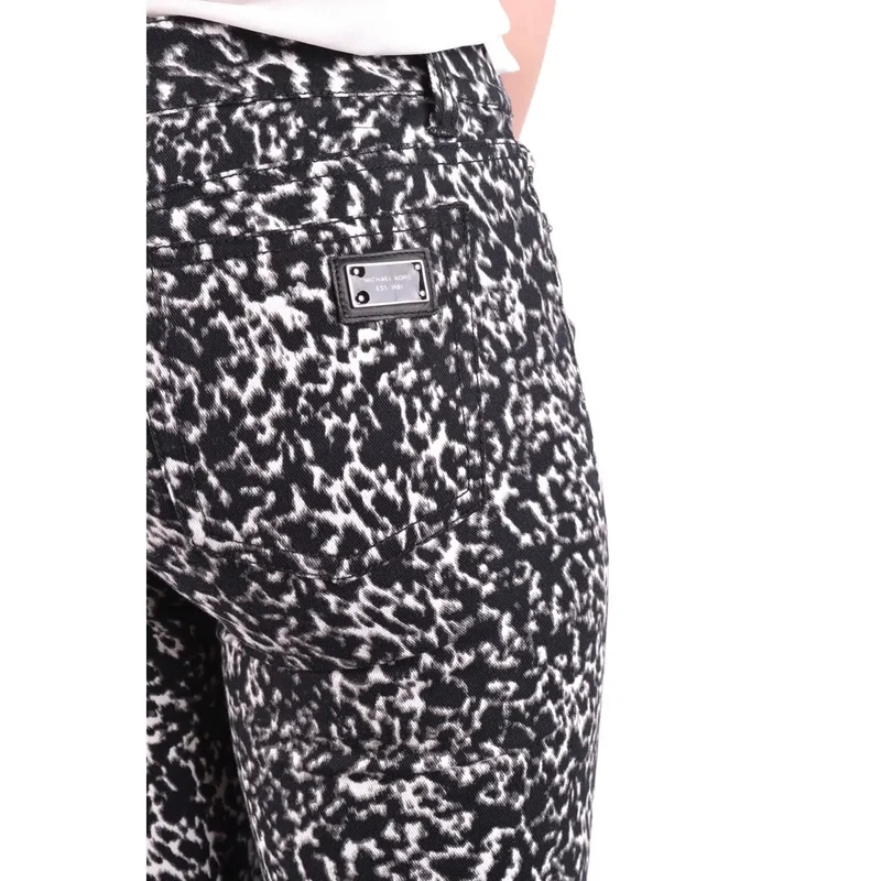 Jean en coton noir stretch pour femme Michael Kors