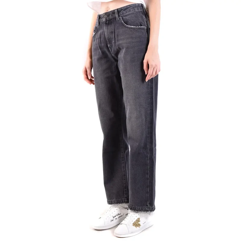 Diesel Jean noir en coton stretch pour femme