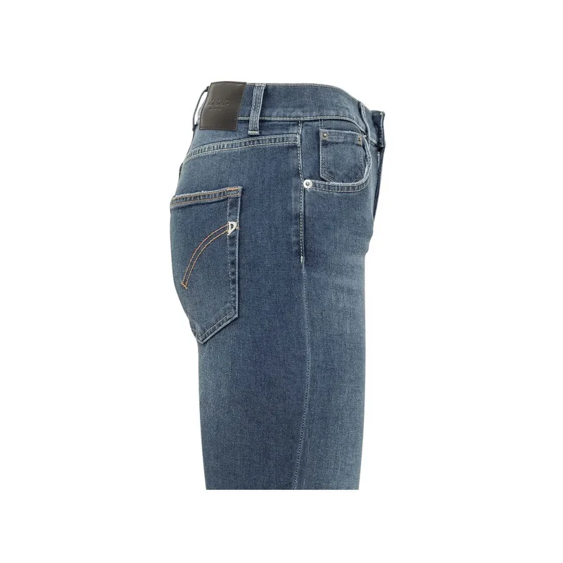 Dondup Jean en coton stretch bleu pour femme