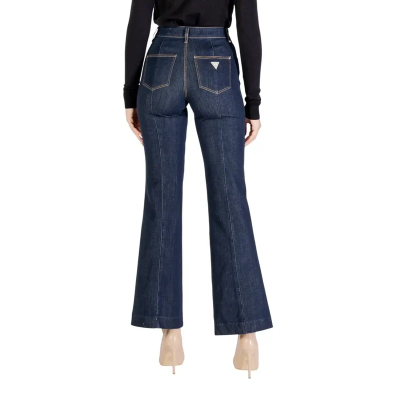 Guess Jean slim en coton bleu pour femme
