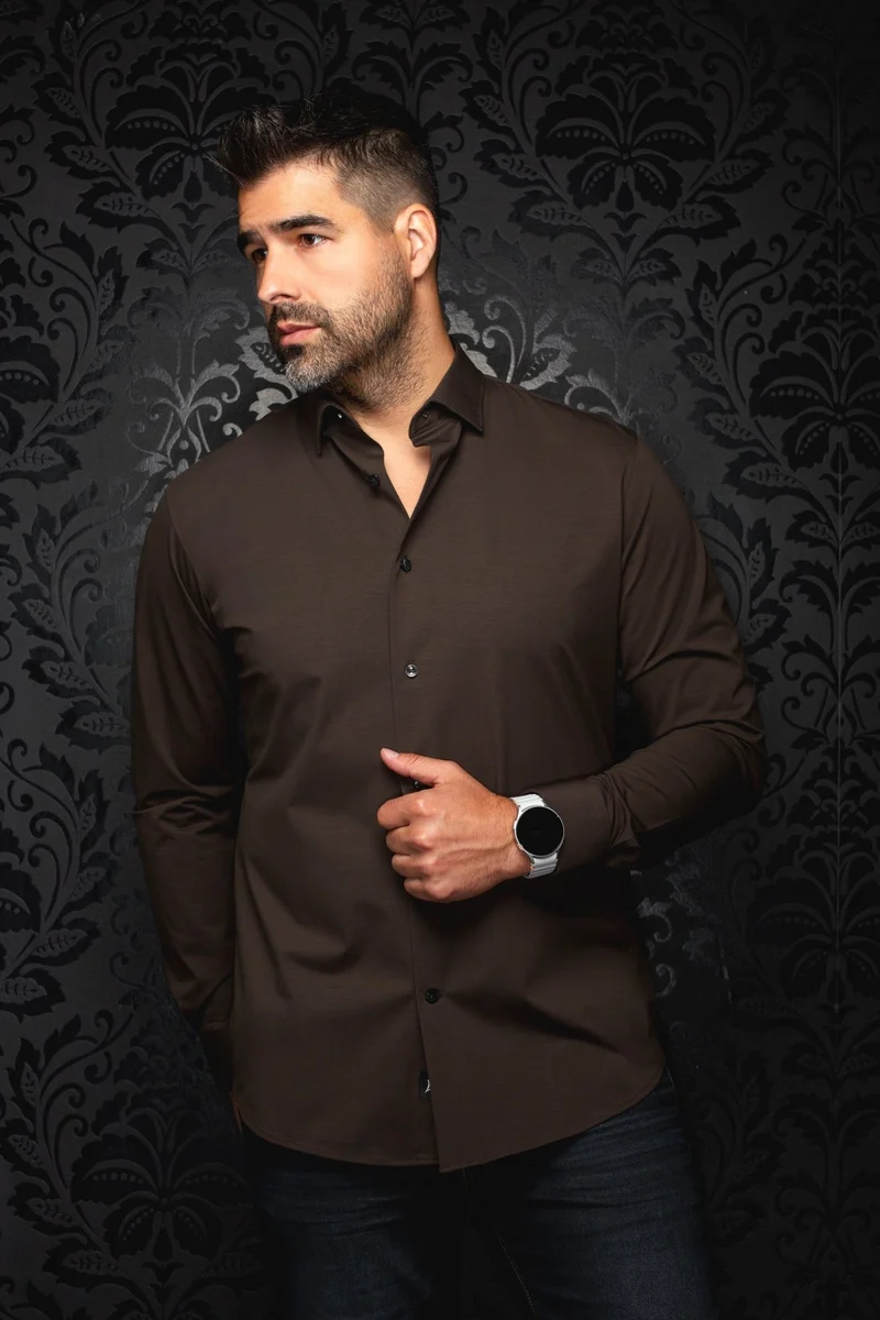 Chemise | ALEXANDER-SLD, Chocolate