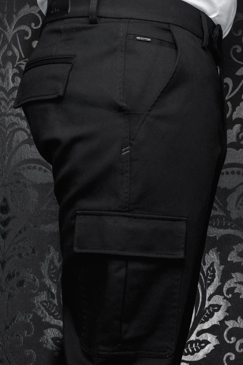 PANTALON | STACK, Black