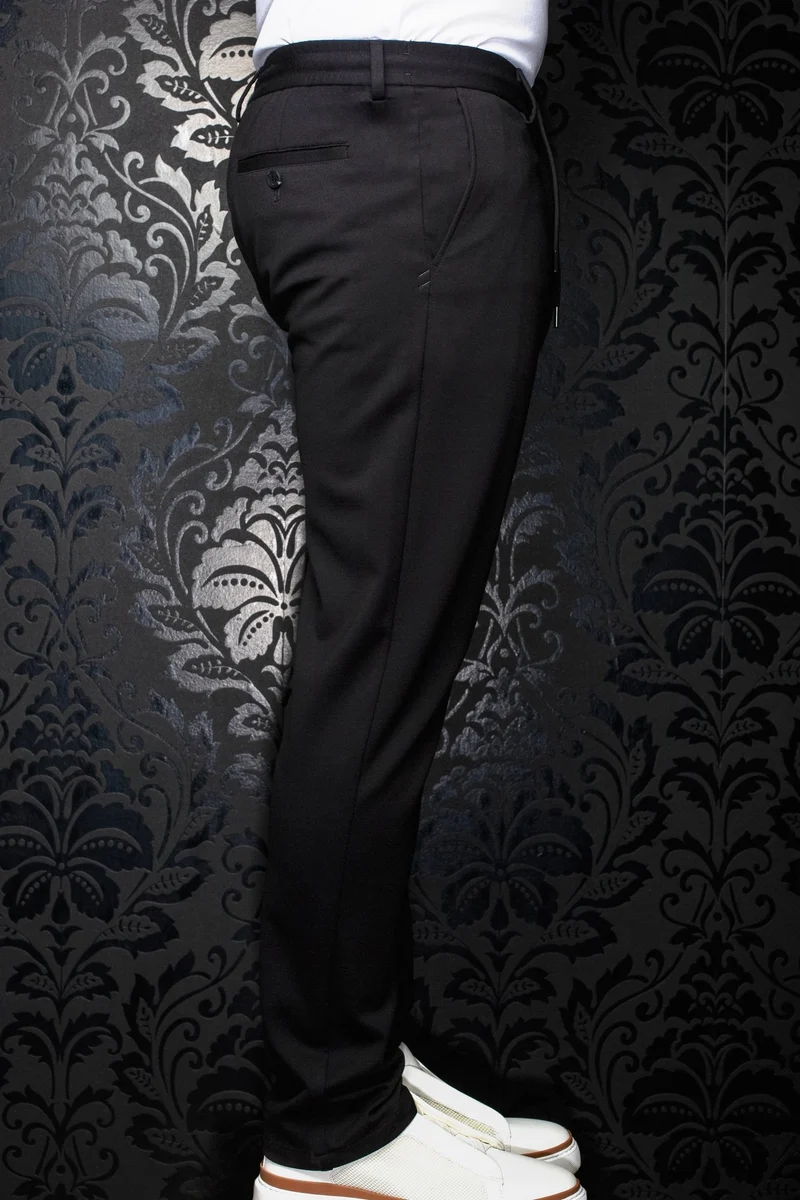PANTALON | GIACOMO-SAUER, Black