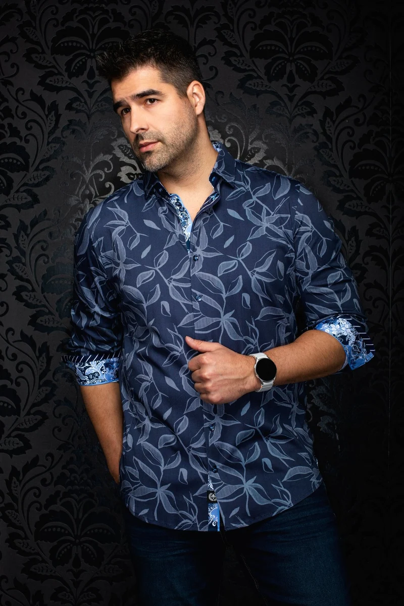 CHEMISE | AZRAK, Navy