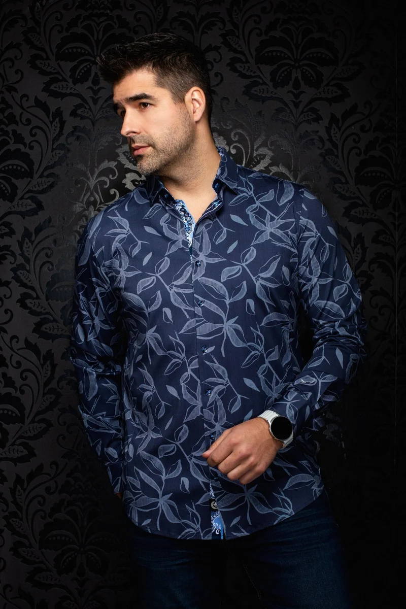 CHEMISE | AZRAK, Navy