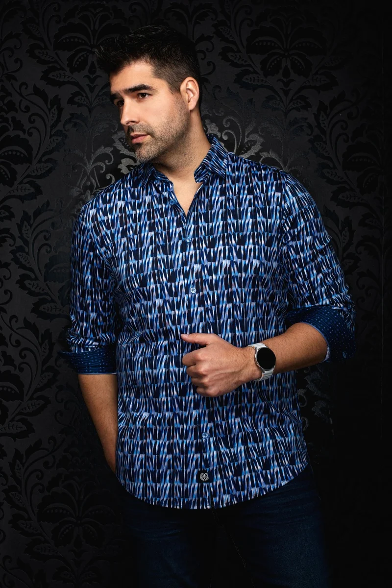 CHEMISE | DARIAN, Navy