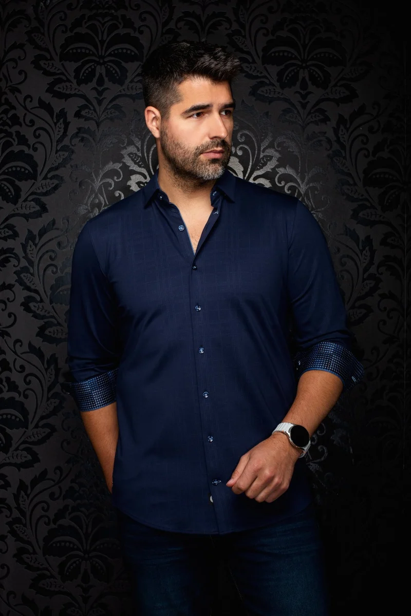 CHEMISE | KAELAN, Navy