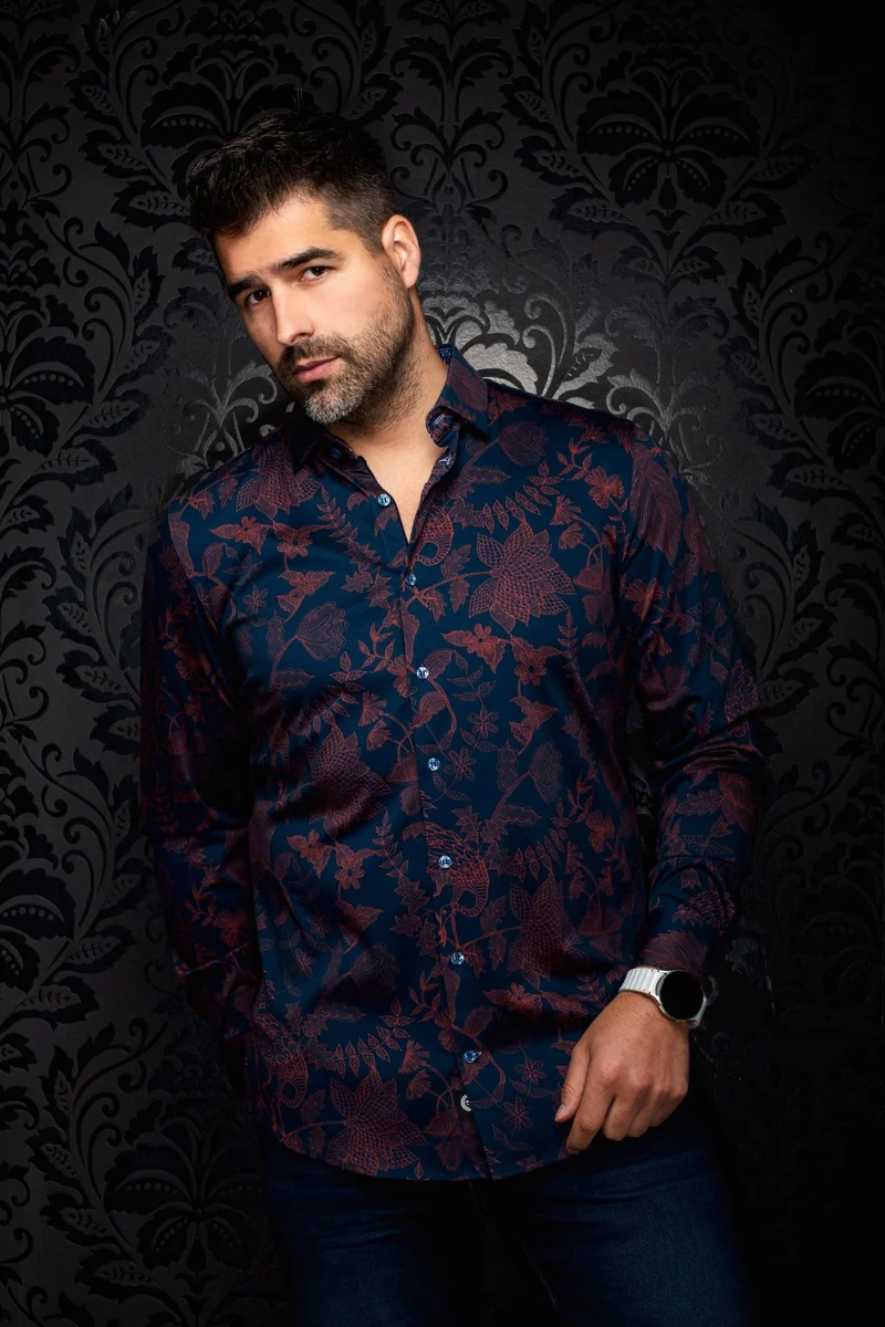 CHEMISE | LUXOR, Navy