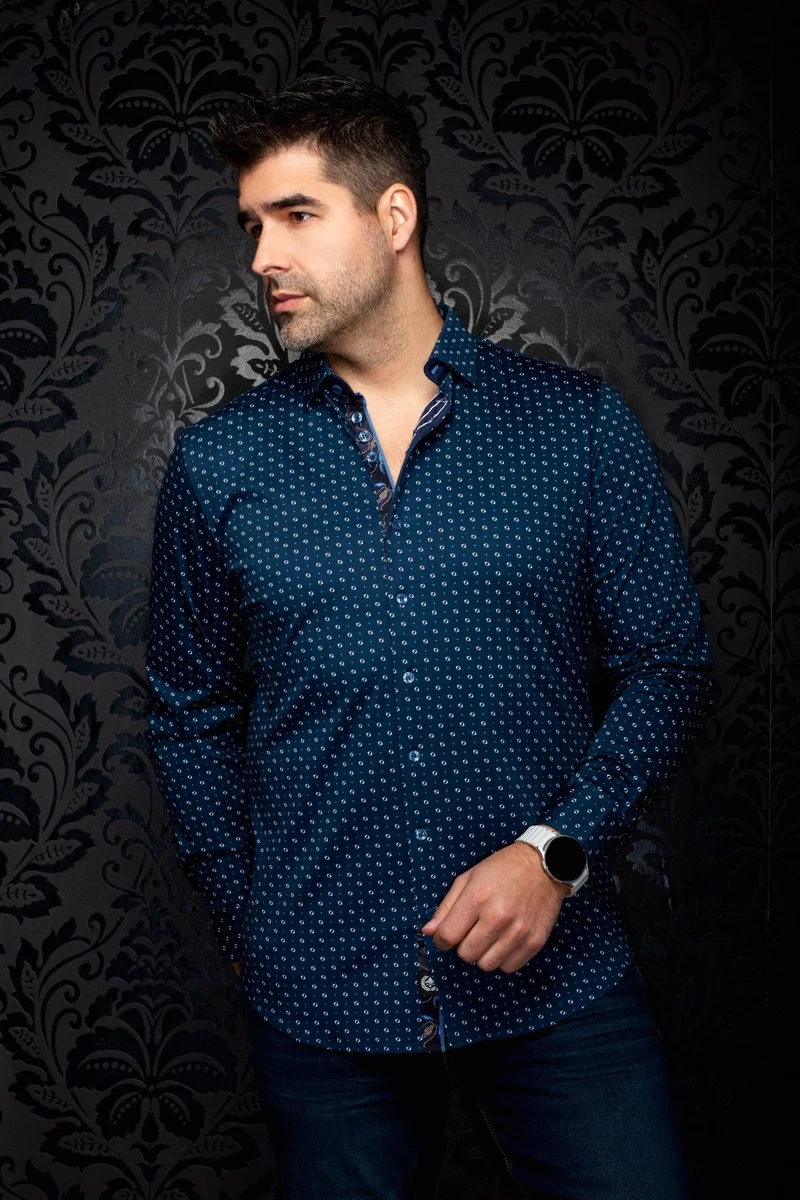 CHEMISE | PALERMO, Navy