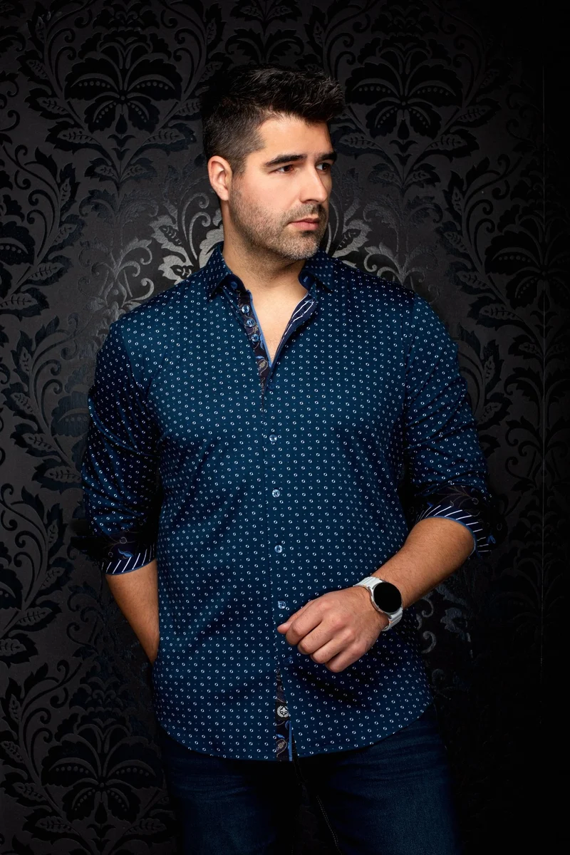 CHEMISE | PALERMO, Navy