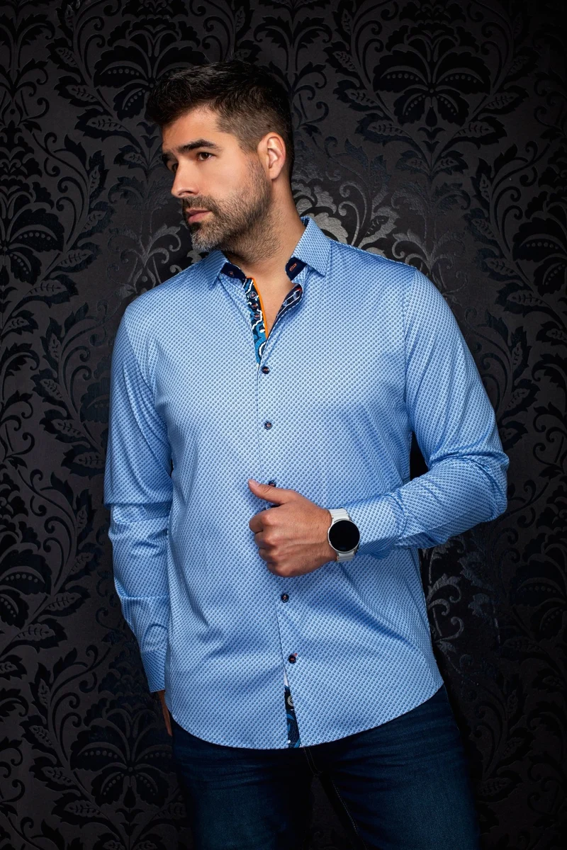 CHEMISE | SANLUCA, Light Blue