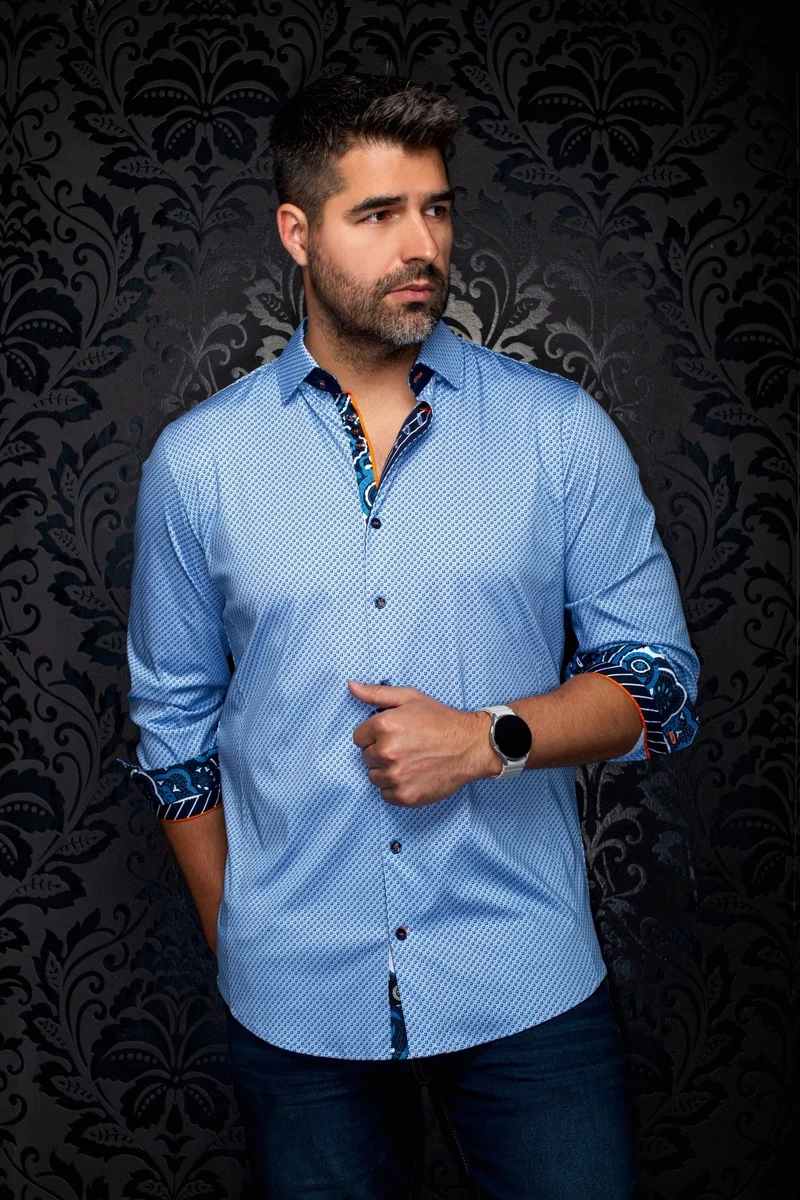 CHEMISE | SANLUCA, Light Blue