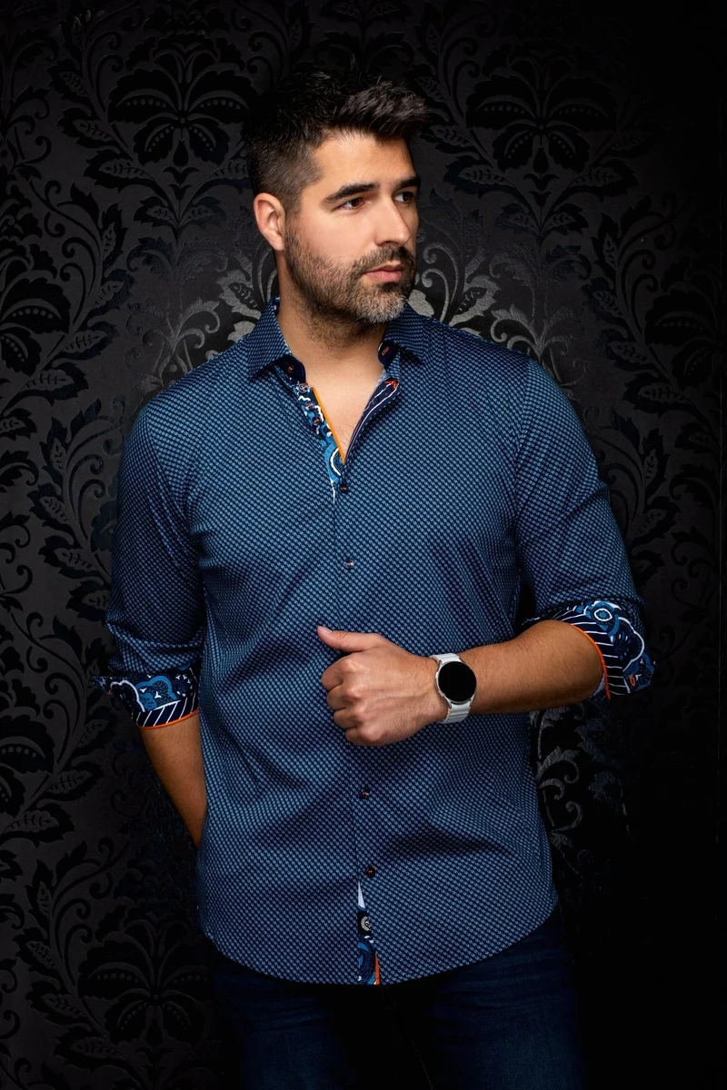 CHEMISE | SANLUCA, Navy