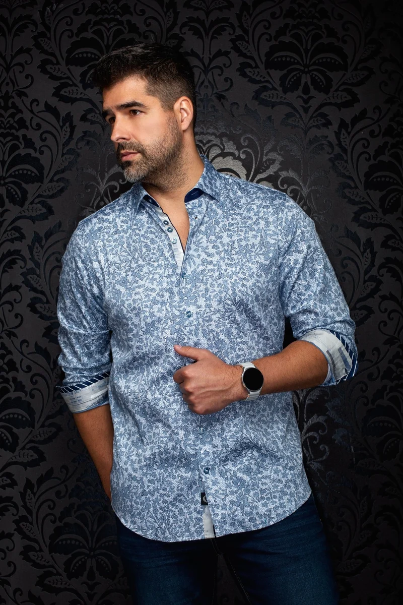 CHEMISE | JARRICK, Blue